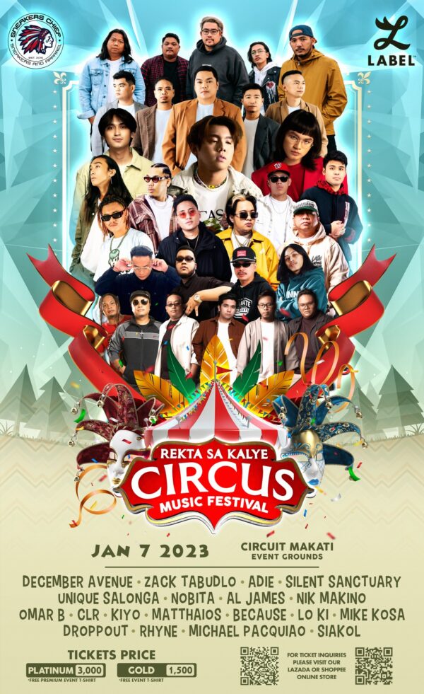 Rekta Sa Kalye Circus Music Festival 2023 Filipino Vines